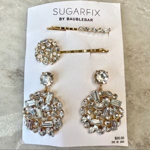 Sugarfix by Baublebar Formal earrings/ hair pins